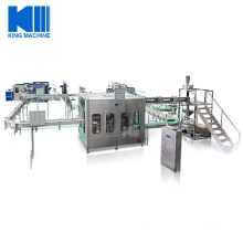 Turnkey Project Automatic Pure Water Juice CSD Wine Beverage Filling Machine